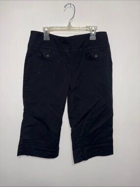 Black Women's Y2K Capri Pants